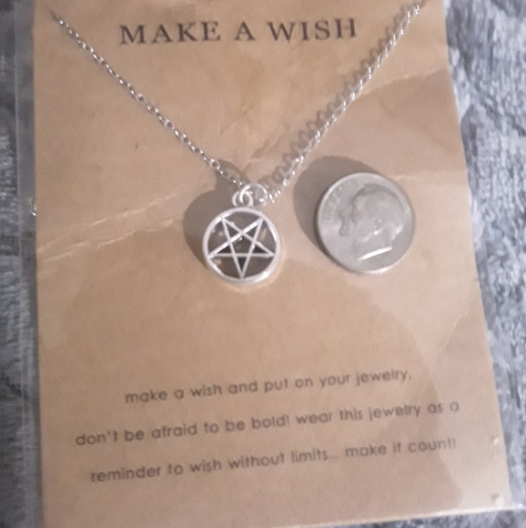 Make a Wish Pentagram Necklace Gift idea! - Picture 3 of 3
